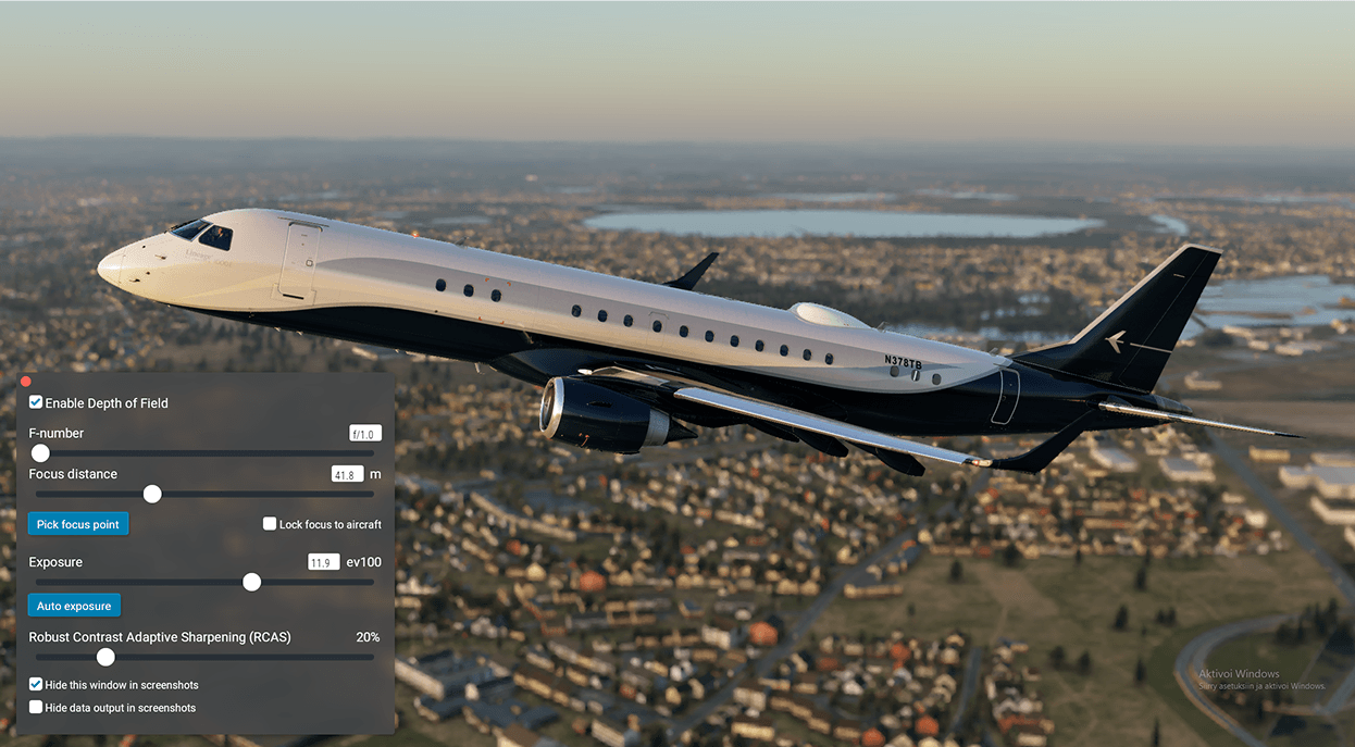 X-Plane 12 screenshot tool demonsration