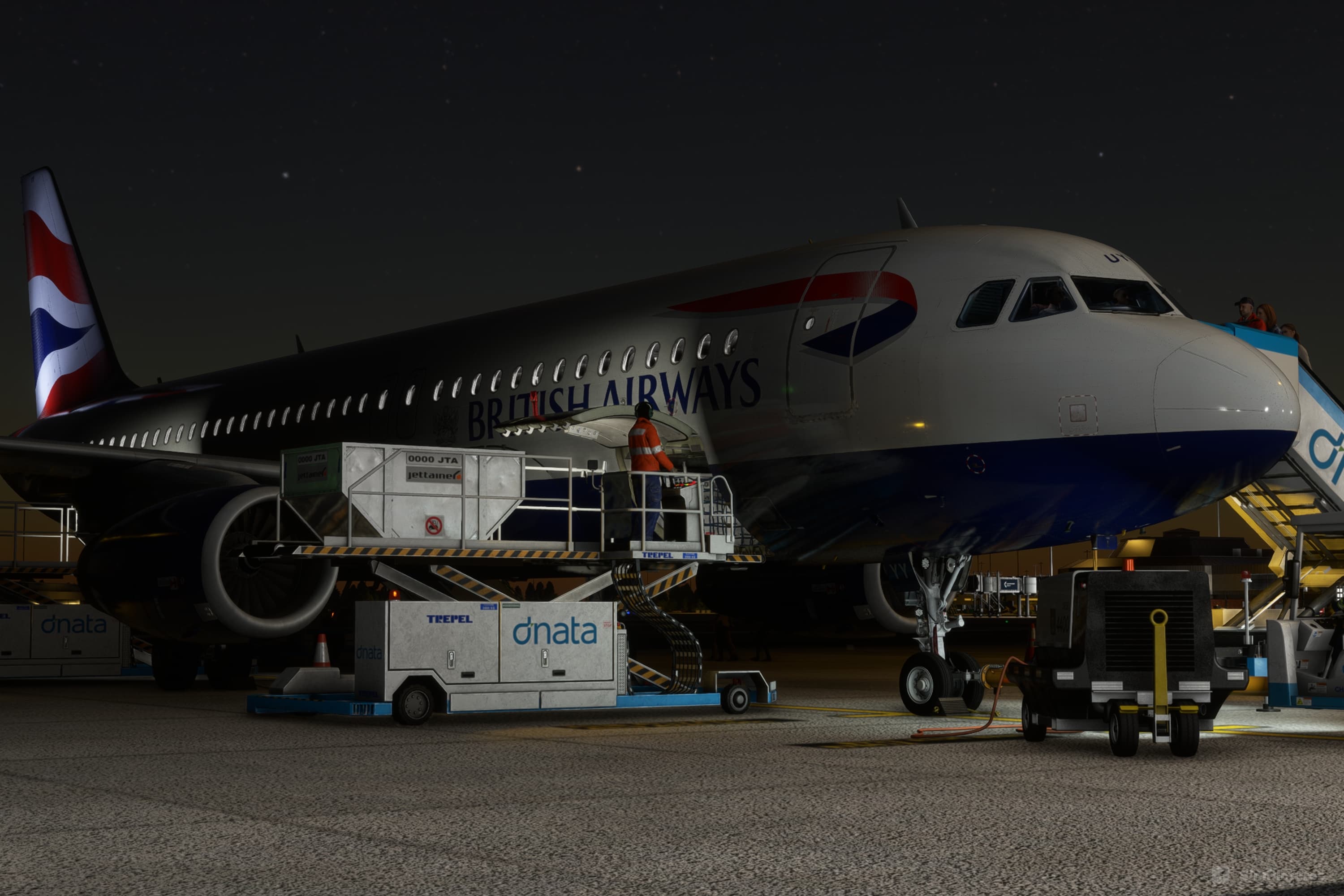 On ramp in Manchester Airport (EGCC)