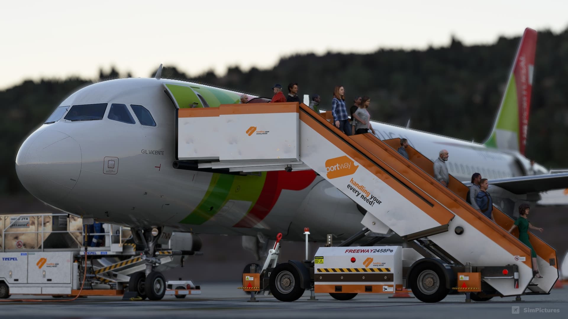 On ramp in Madeira International Airport Cristiano Ronaldo (LPMA)