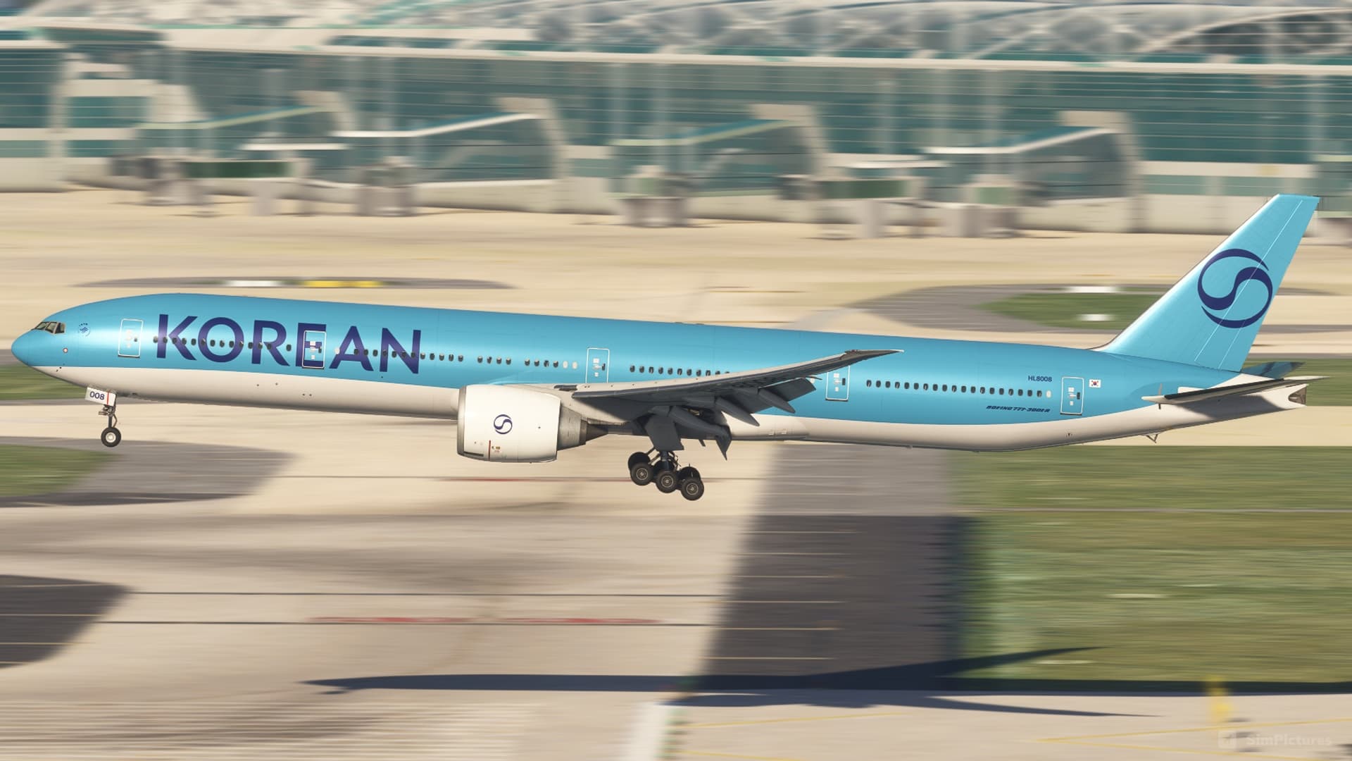 Landing into Incheon International Airport (RKSI)