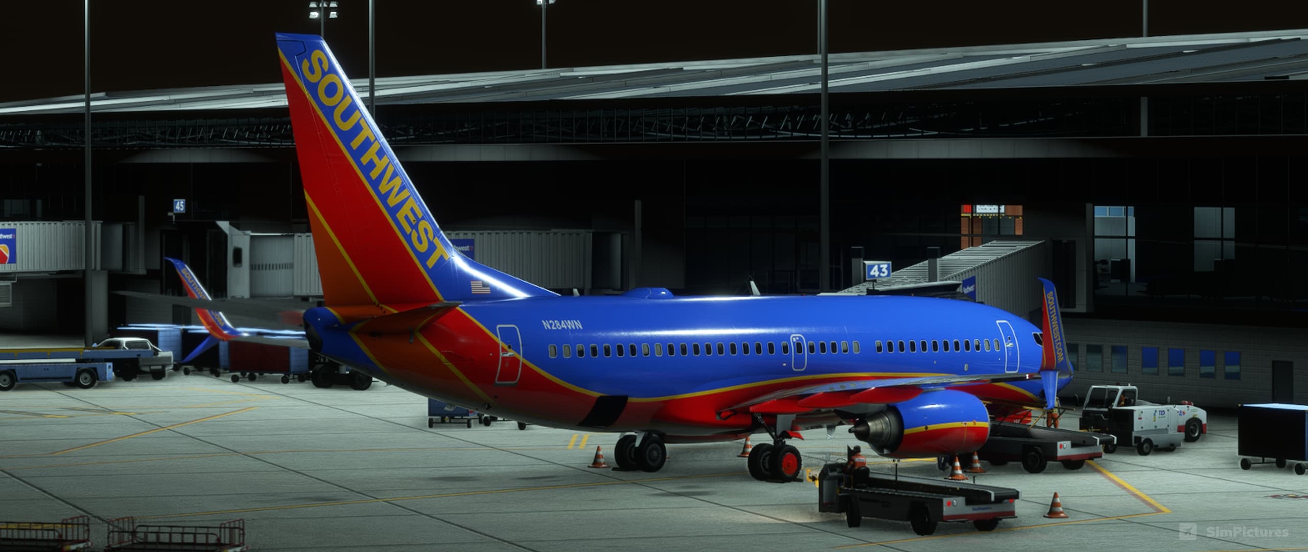 On ramp in William P Hobby Airport (KHOU)