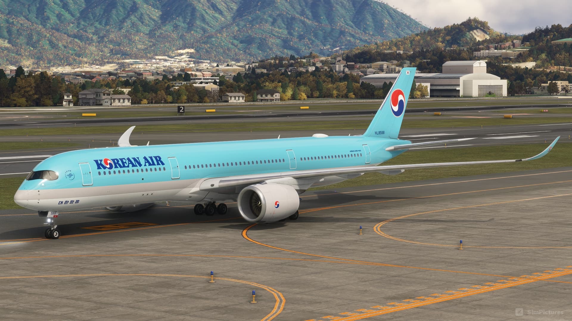 Taxiing in Fukuoka Airport (RJFF)